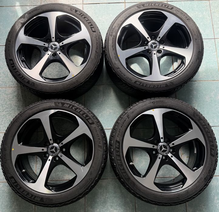Jante aliaj R18 OEM Mercedes C-Classe W205 T205 C205 A205  doua latimi