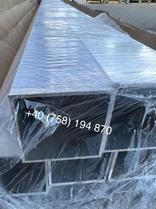 Teava patrata si rectangulara de aluminiu