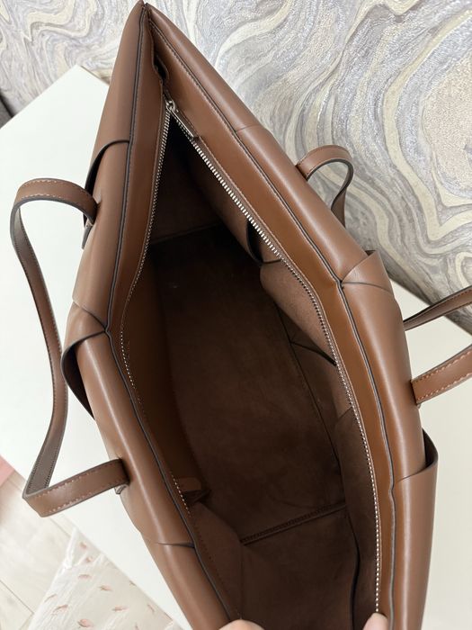 Сумка шоппер и плетенная