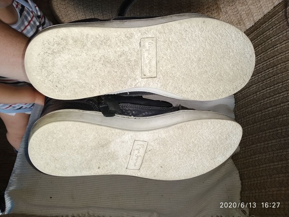 Pantofi tenisi mid- hight piele pepe jeans london 42