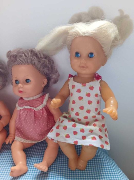 Lot papusi Aradeanca, Papusi vechi de colectie, Perioada comunista RSR