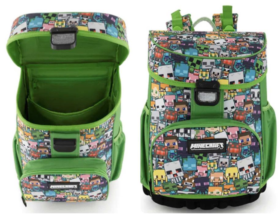 НОВА Ученическа раница Minecraft Ergonomic
