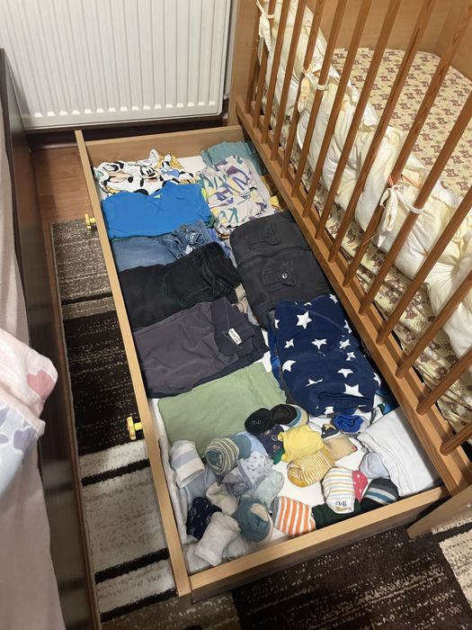 Детско легло кошара с едно чекмедже