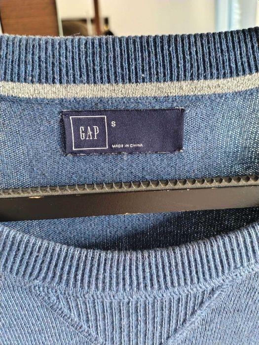 Bluzon GAP Men Cotton Crewneck Sweatshirt Sweater Size S but fits M/L