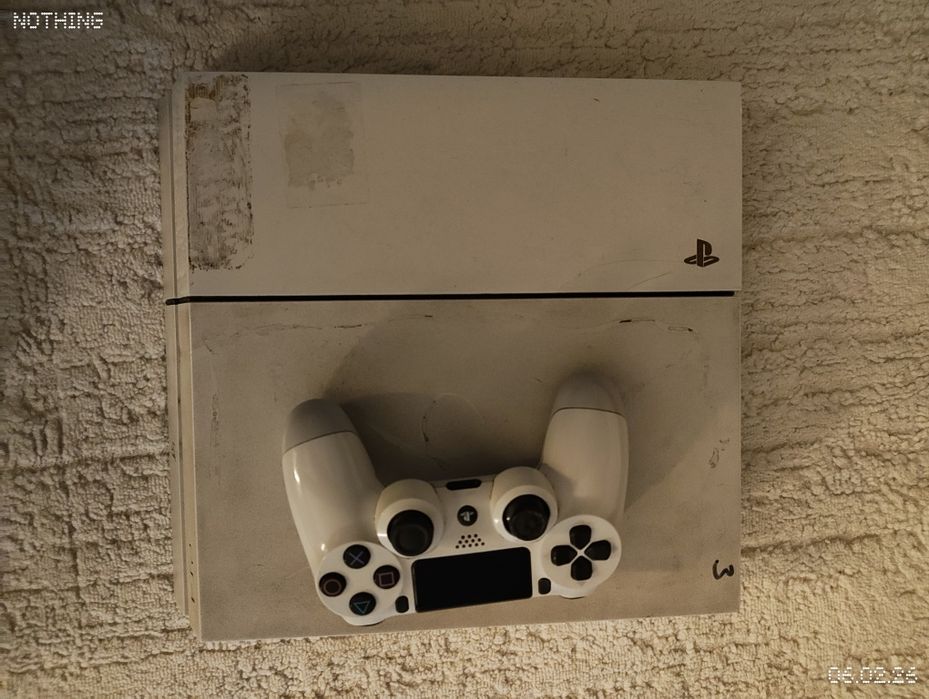 Playstation 4 fat 500 gb белый редкая ресцветка