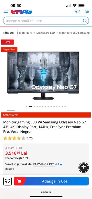 Monitor Samsung Odyssey Neo