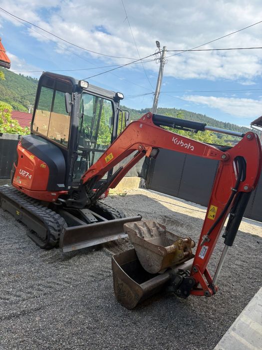 Miniexcavator Kubota u27-4, An 2022, 1900ore,2,7tone
