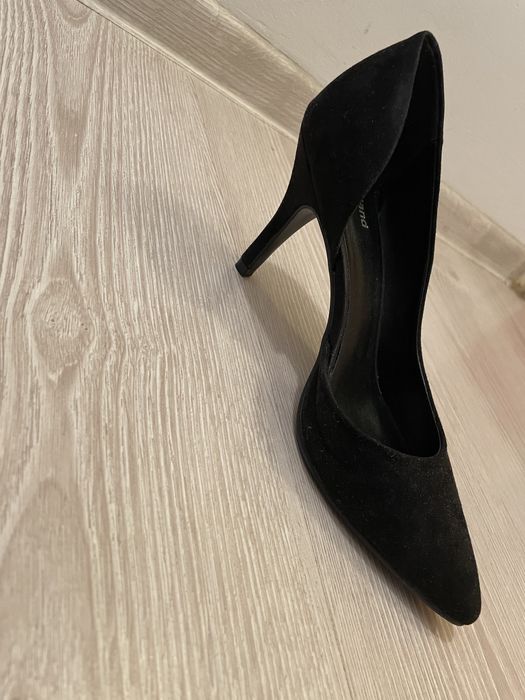 Pantofi nr 38 efect piele intoarsa