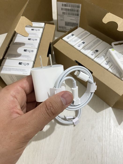 Apple Зарядка 100% Оригинал iPhone Zaryadka iPhone Golovka Адаптер