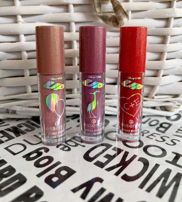 Essence Disney Pixar Up Glitter течно Червило с Блестящи частици