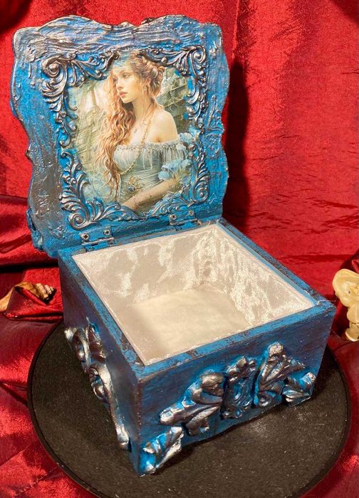 Ръчна изработка кутия за бижута