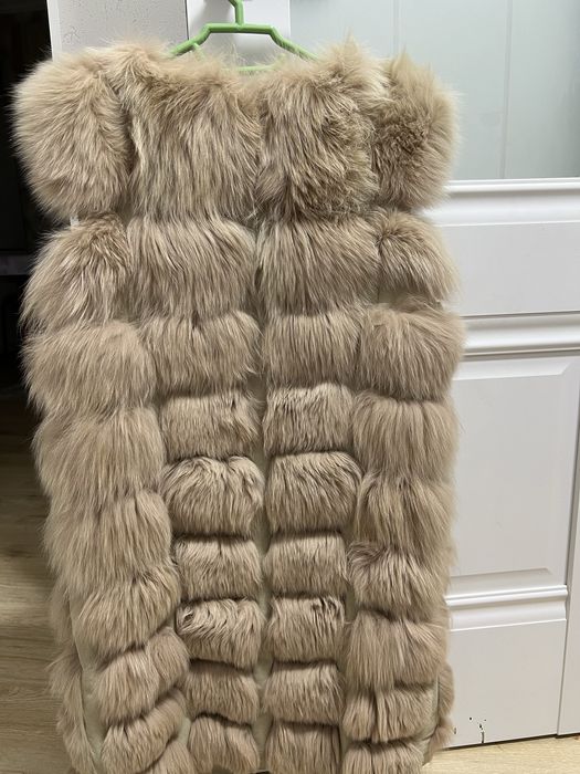 Желетка из эко меха