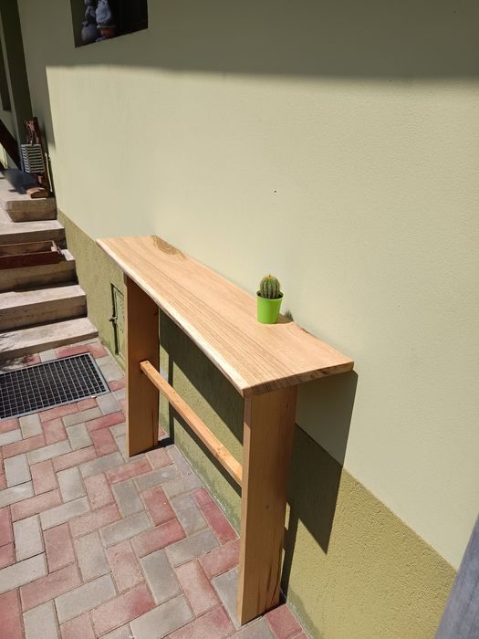 Comoda , consola , măsuță îngustă hol stejar