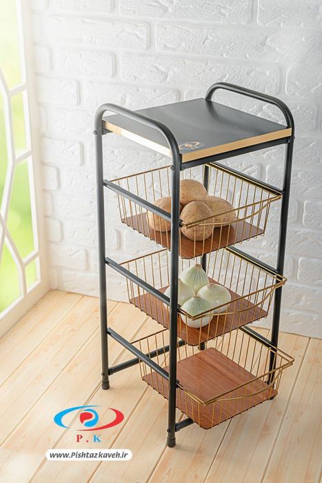 Этажерка из нержавеющей стали
С выдвижными ящиками