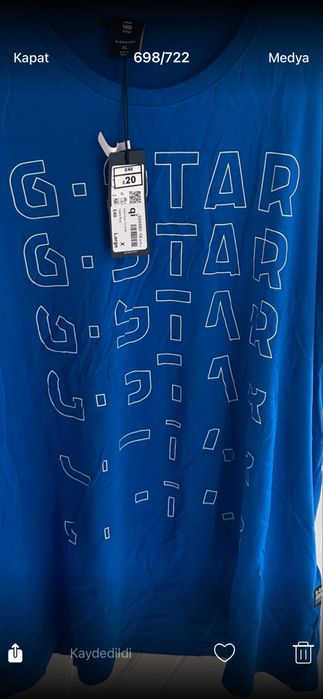 G STAR тениска XL