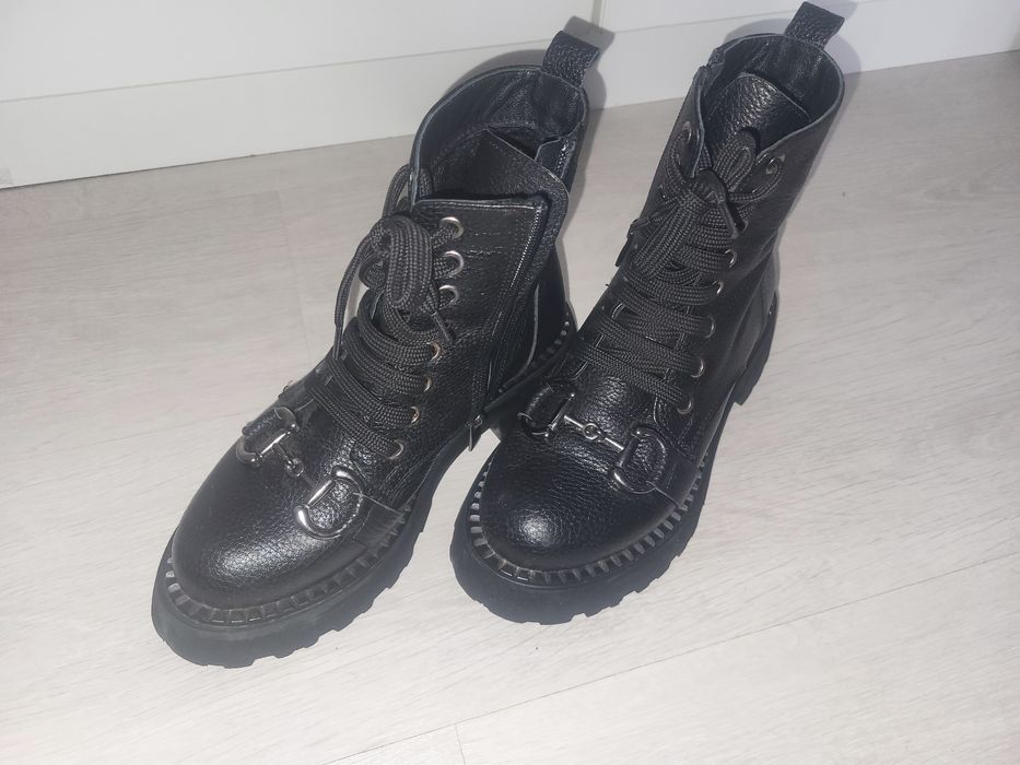 Bocanci piele naturala