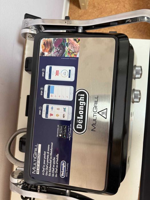 Гриль DeLonghi MultiGrill CGH1012D steak expert