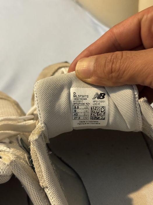 New Balance 373 Green & Grey