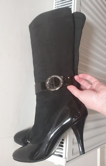 Cizme piele intoarsa mărimea 38
