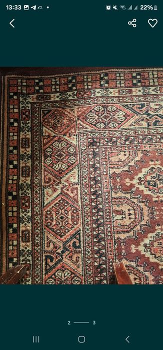 Продаётся антикварный ковёр 3×4