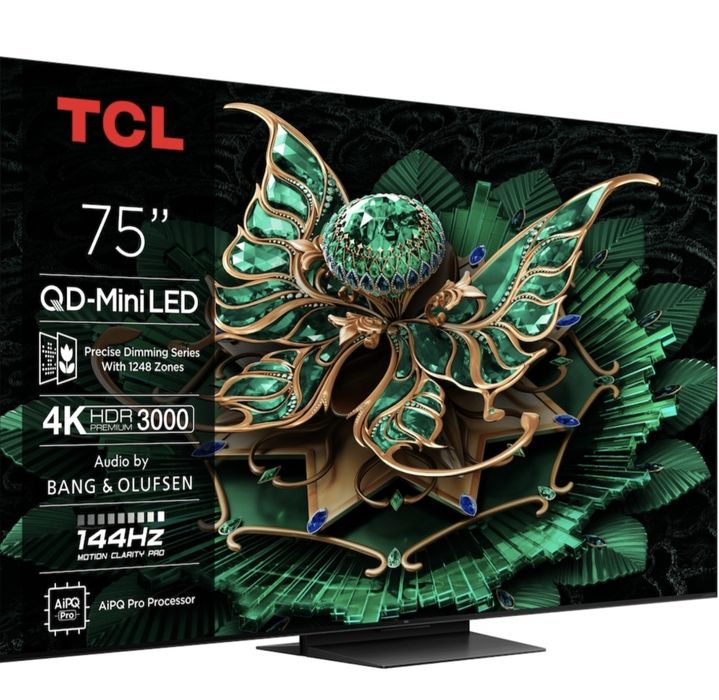 TCL 75C7K 75" QD-Mini LED 4K 144Hz Google TV
