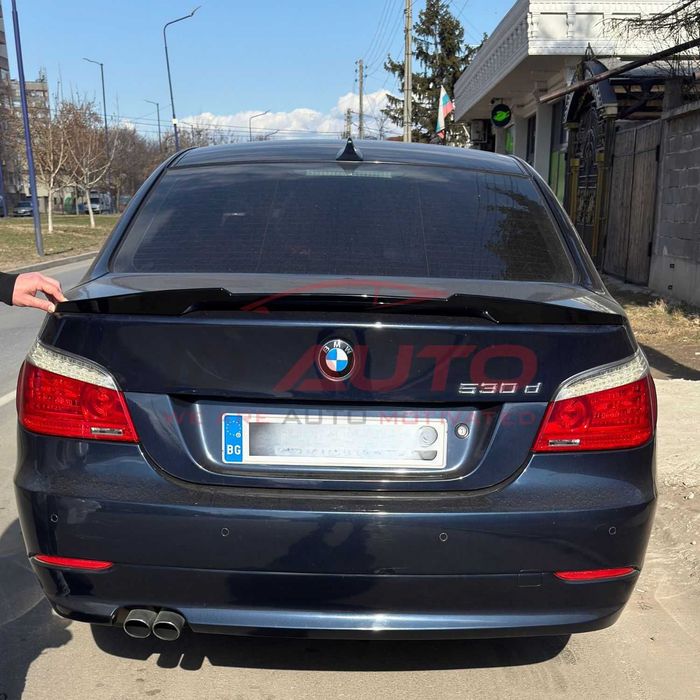 Спойлер лип за багажник Bmw E60 лип - добавка, тунинг, бмв е60