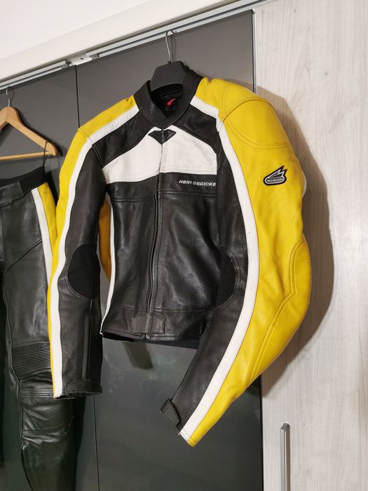 Costum moto piele Hein Gericke mărimea 48