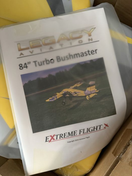 Авиомоделизъм RC самолет BUSH MASTER 84″ ARF – Нов!