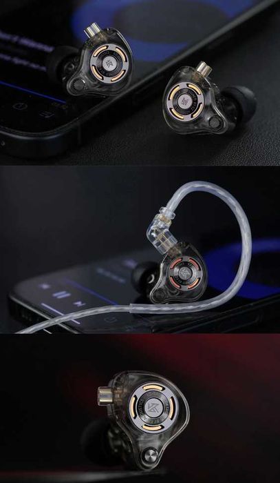 Новые запечатанные игровые наушники KZ GALE HI-FI