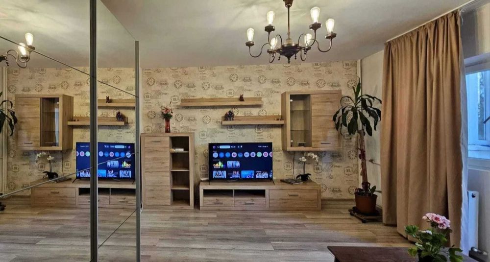 Sifonier / Dressing mare cu uși de oglindă (270 x 230 x 60 cm) – Calitate excelentă