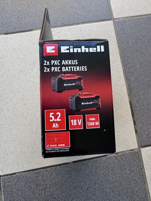 Baterii Einhell sigilate