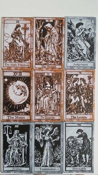 Carti de tarot arcana majora printate 3d