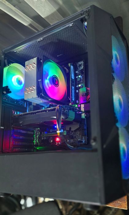 Компьютерный кейс для игр, монтажа