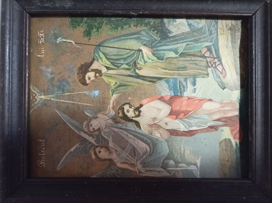 BIBLIA cu imagini 1952 - Icoane Cromolitografii anii '50