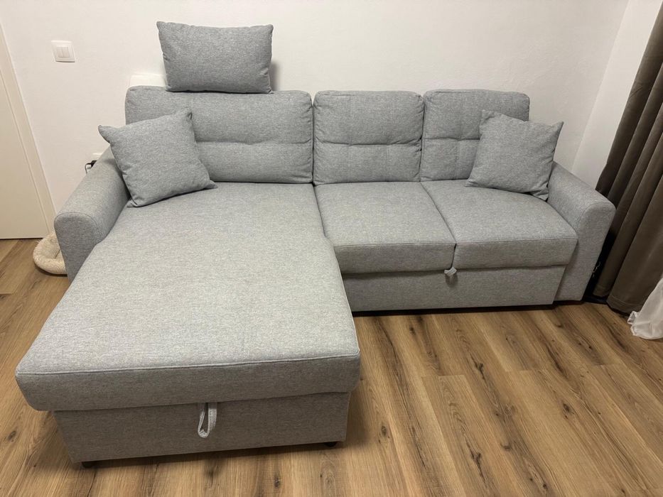 Colțar 3 locuri extensibil Momax livrare gratuita