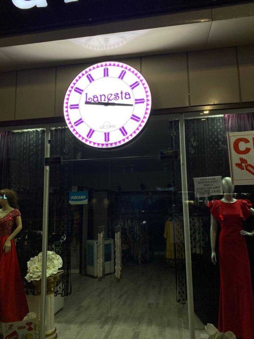 Установка фасадные башенные часы