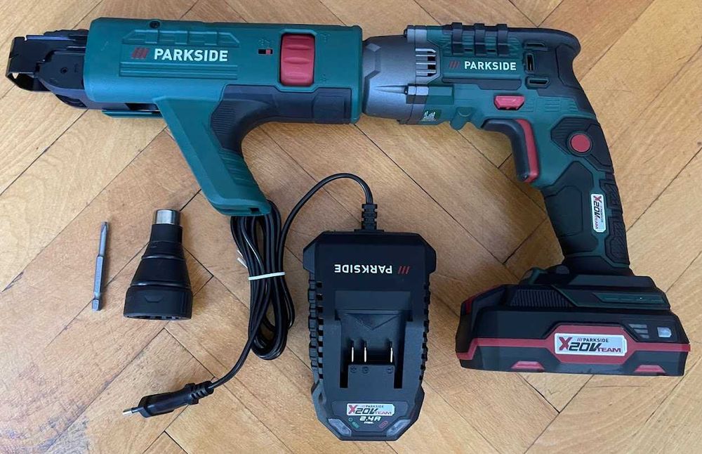 Нов акумулаторен винтоверт за гипс картон Parside