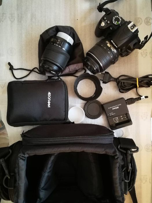 Фотоапарат - Nikon D3000 Digital SLR, 10635 кадъра