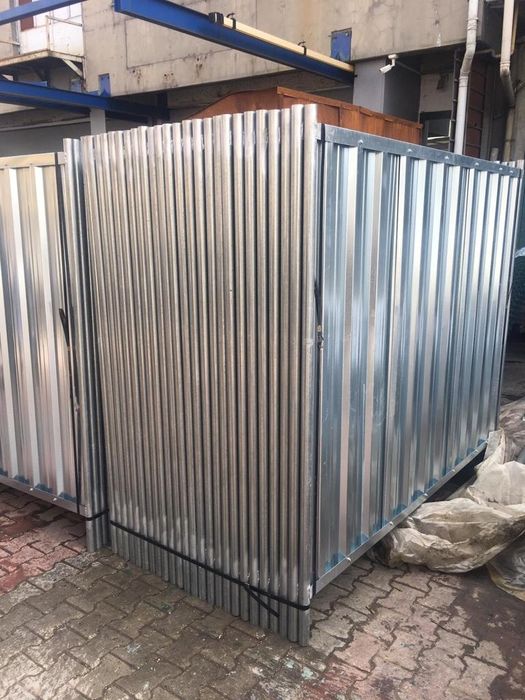 Мобилна плътна строителна ограда. НОВА!