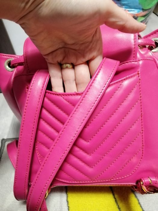 Rucsac Laura Maxim BellePack roz piele