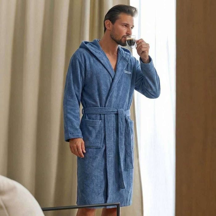 Халат на Kappa в син цвят