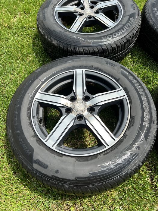 Set jante aliaj Platin 5x114.3 ET38 + anvelope iarnă 215 70 R16 – Mitsubishi Outlander / alte modele
