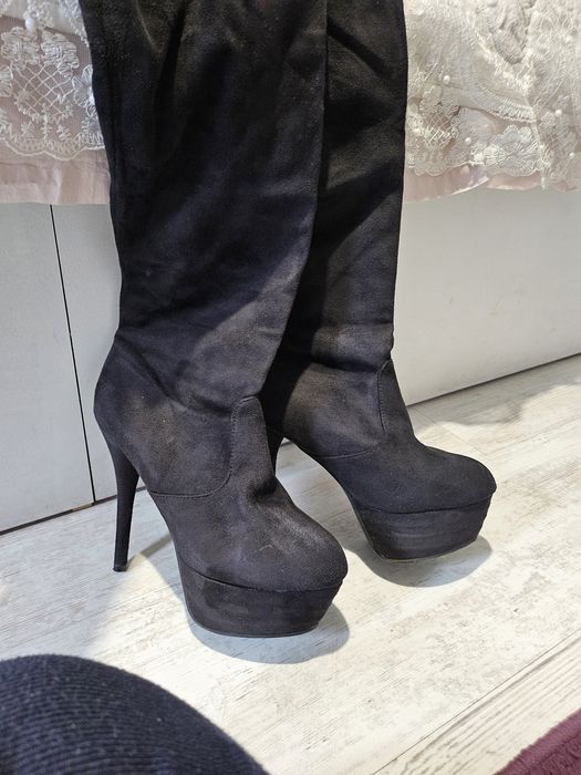 Ботуши еко велур