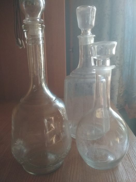 Графины СССР стекло.