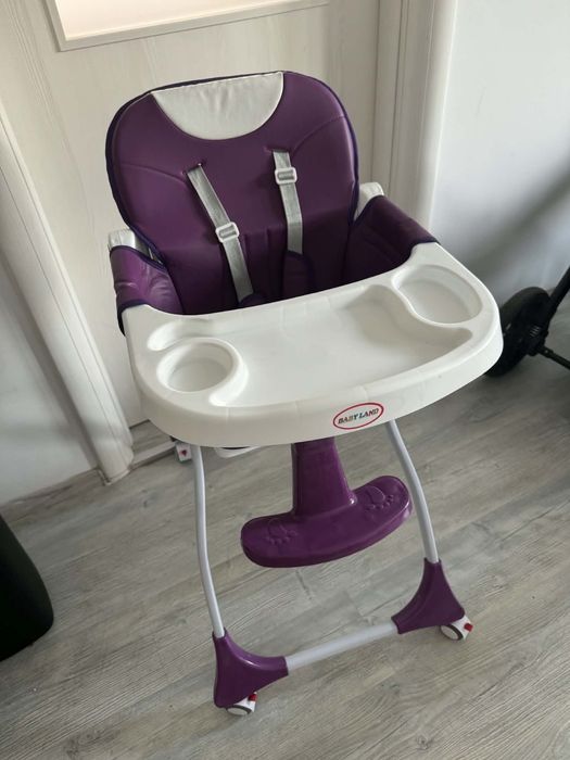 Scaun de masă Baby Land pentru copii – stare bună