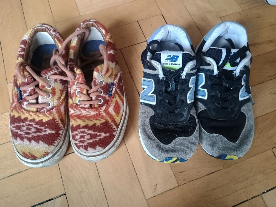 Лот детски обувки 26-35 номер Vans,New Balance, Converse