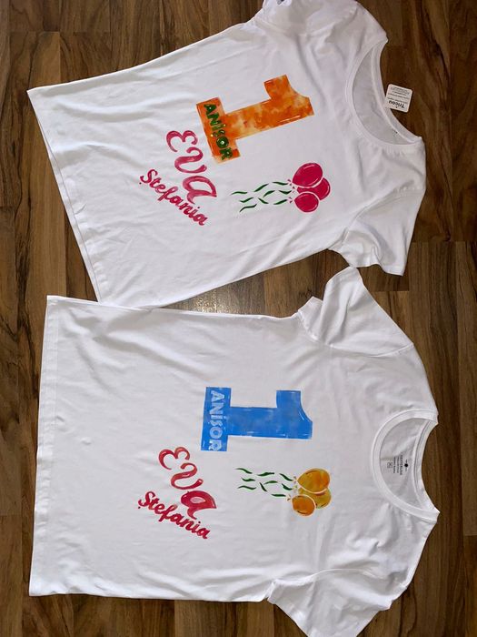 Tricouri personalizate realizate manual