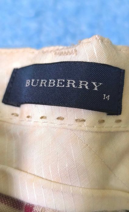 Оригинални къси детски панталони Burberry