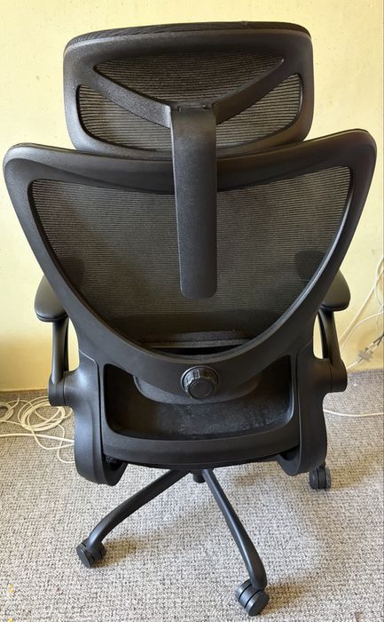 Scaun de birou ergonomic cu suport lombar dinamic, tetiera 3D si cotiere reglabile