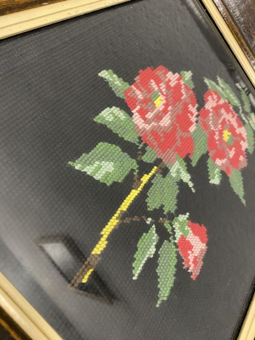 Немски гоблен с резбована рамка от дъб